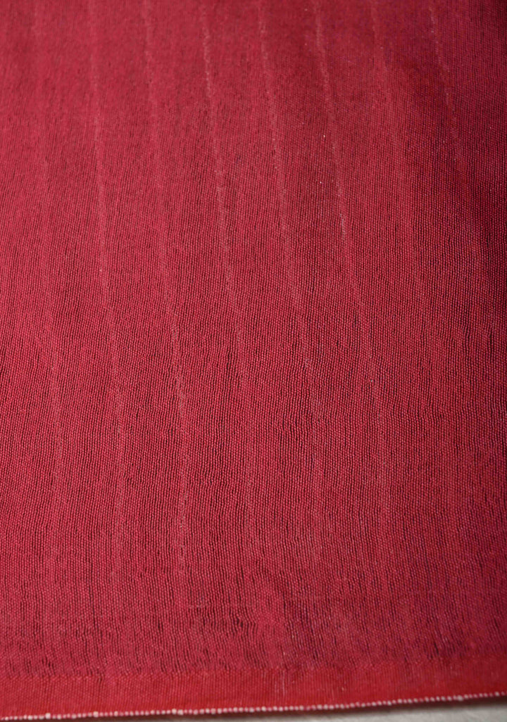 Slate Gray Borderless Horizontal stripes Semi Tussar Saree with Pocket Sequins Detailing and Contrast Pallu