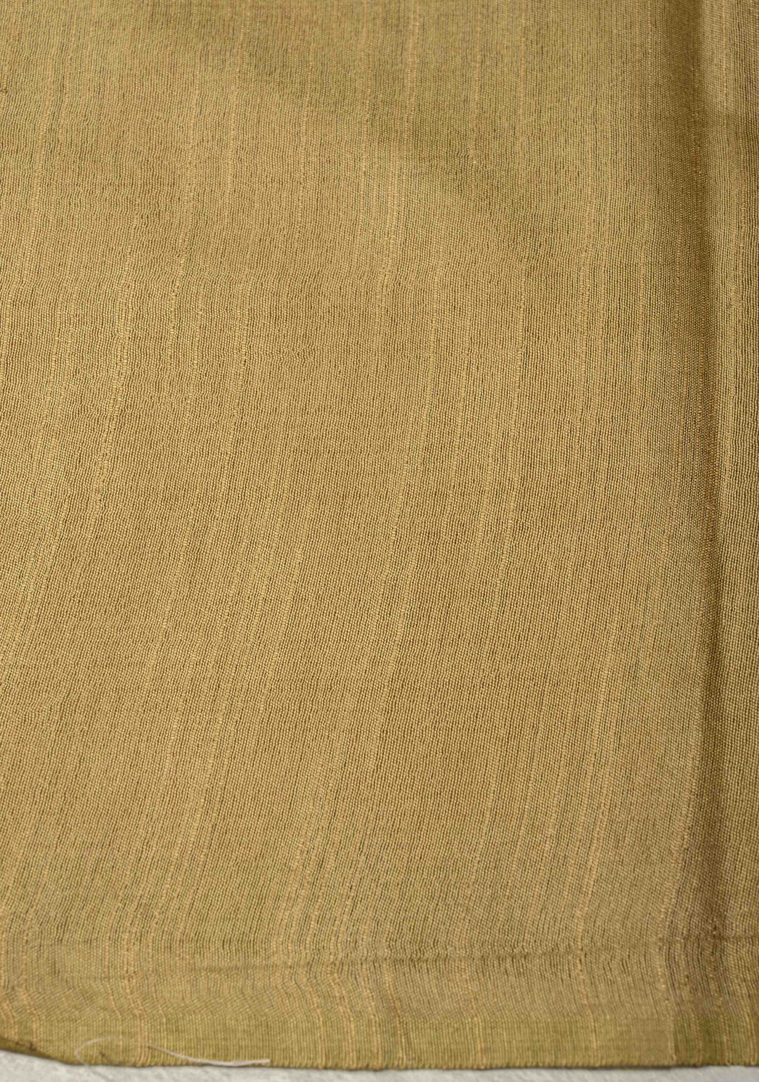 Salmon Pink Borderless Semi Tussar Saree with Thread Stripes-Buttas and Contrast Pallu | SHOBITAM