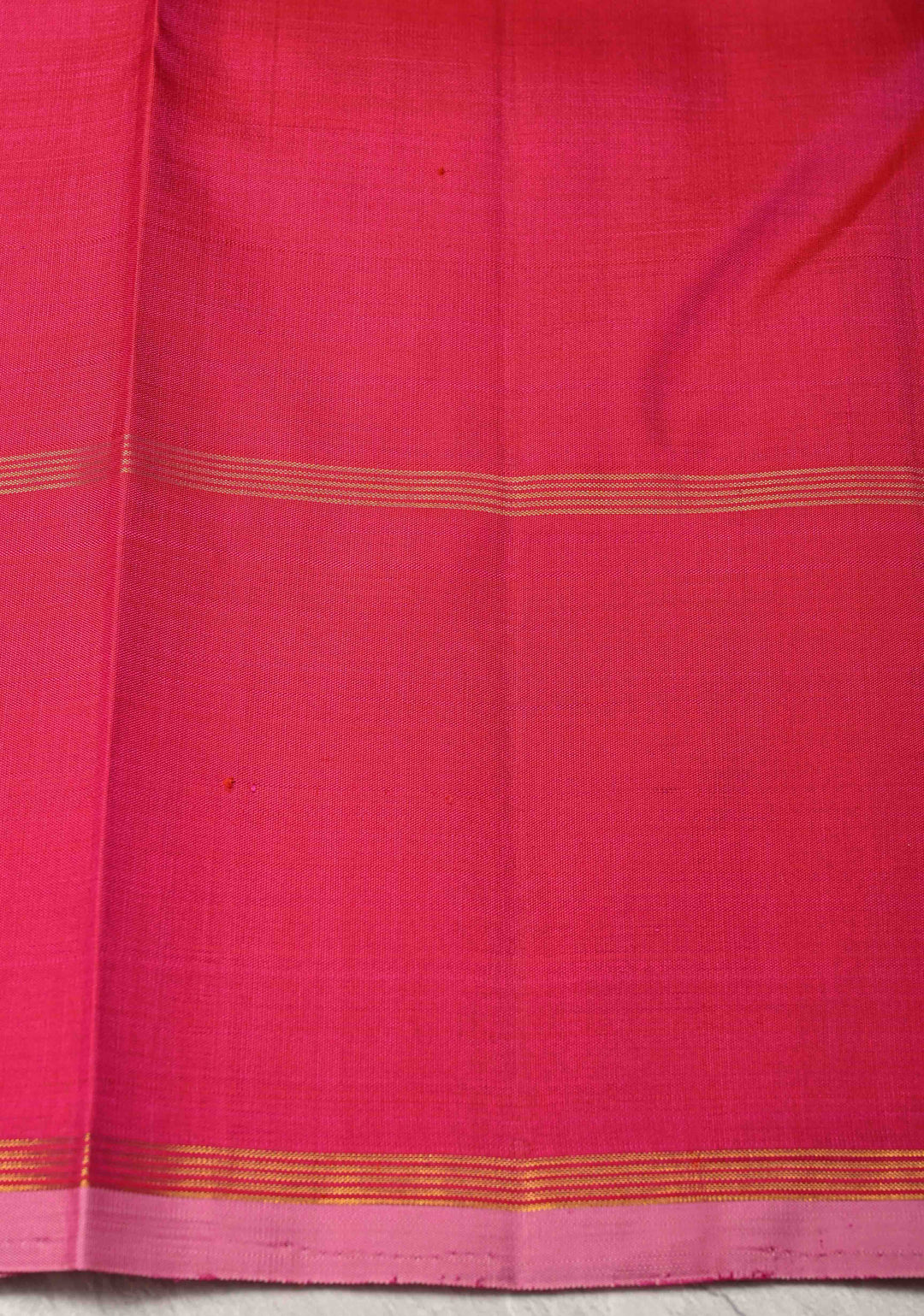 Coral Pink Kanjivaram Pure Silk Saree with Zari Buttas and Distinct Peacock Motifs on Border | SILK MARK CERTIFIED