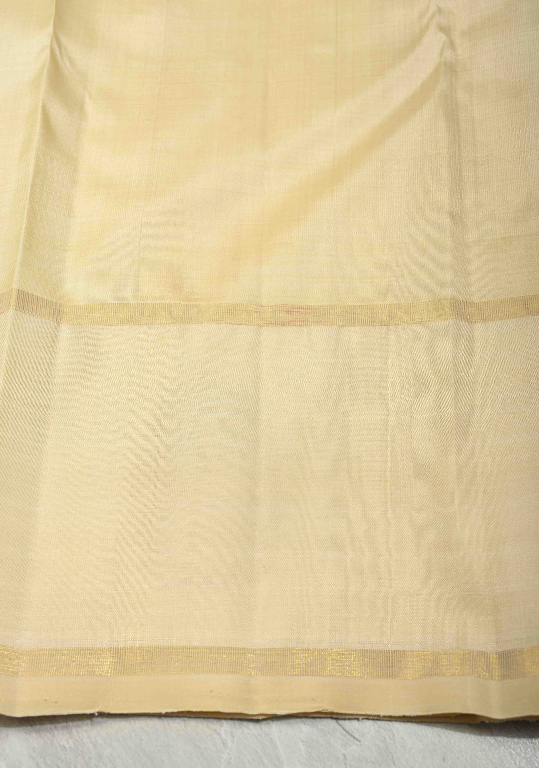 Aqua korvai Pure Kanjivaram Silk Saree with Zari Buttas and Distrinct Motifs on Border | SILK MARK CERTIFIED