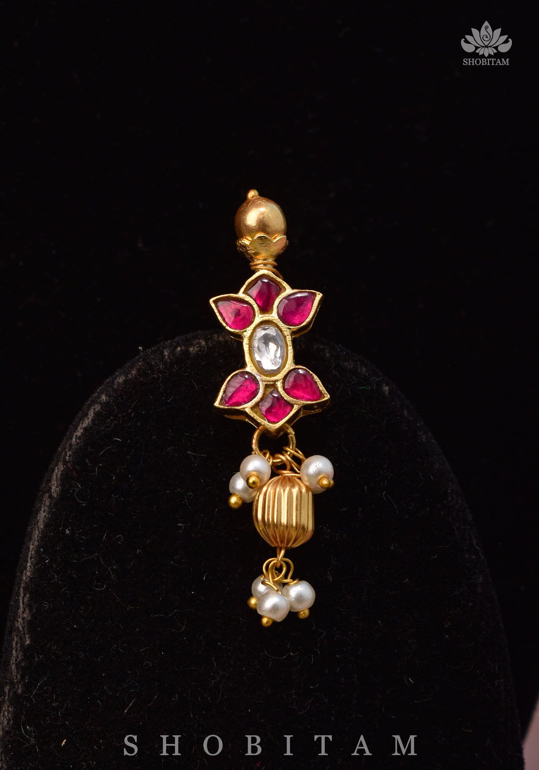 Microplated Kundan Jadau Lightweight Choker set | Shobitam Jewelry