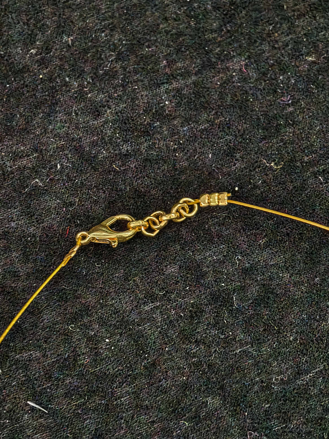 Pichwai Pendant with Pearls on Wire Base pendant