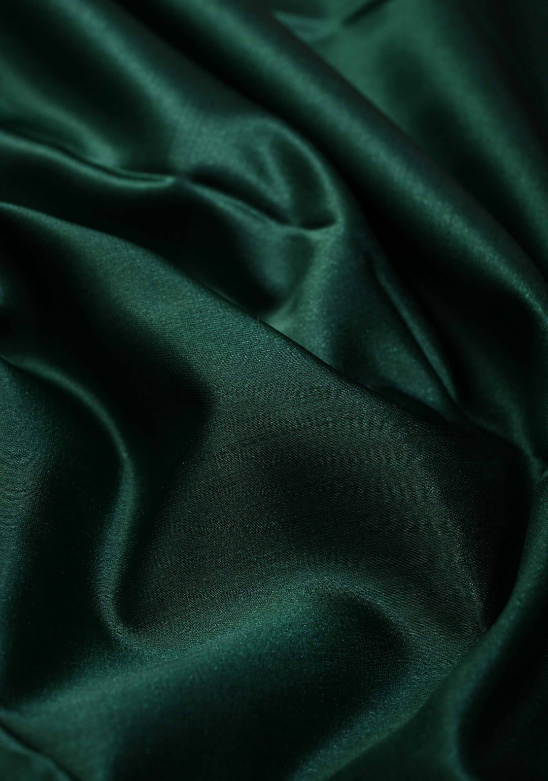 Jungle Green Banarasi Semi Silk Saree with Floral Zari Border