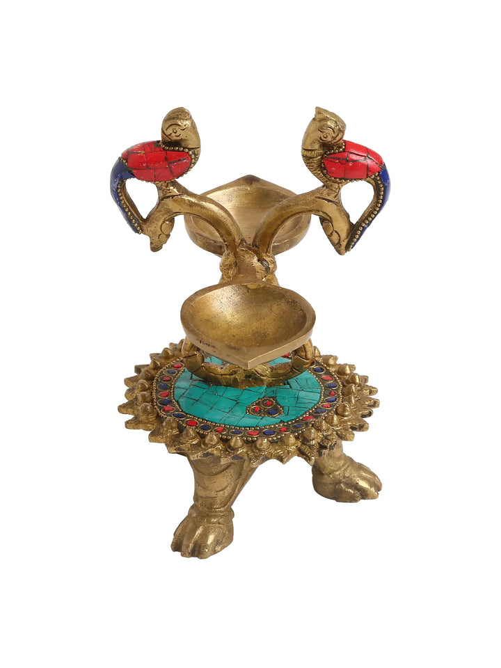 Diya - Bird With Stones And Stand | SHOBITAM
