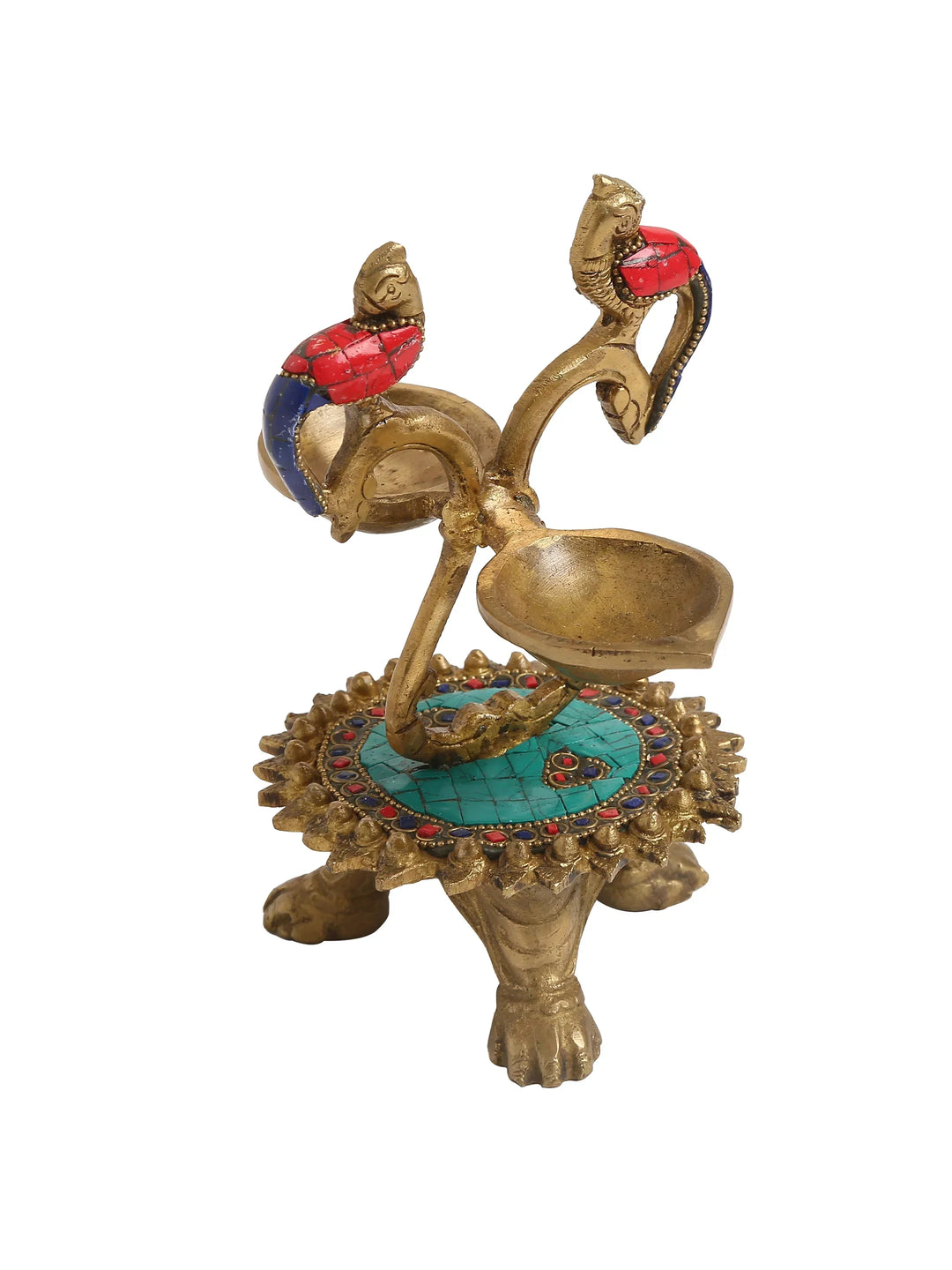 Diya - Bird With Stones And Stand | SHOBITAM