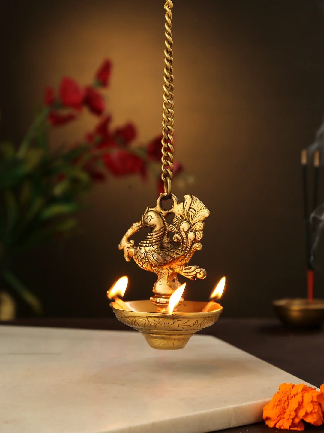 Diya - Bird Hanging 3 (Three) side | SHOBITAM
