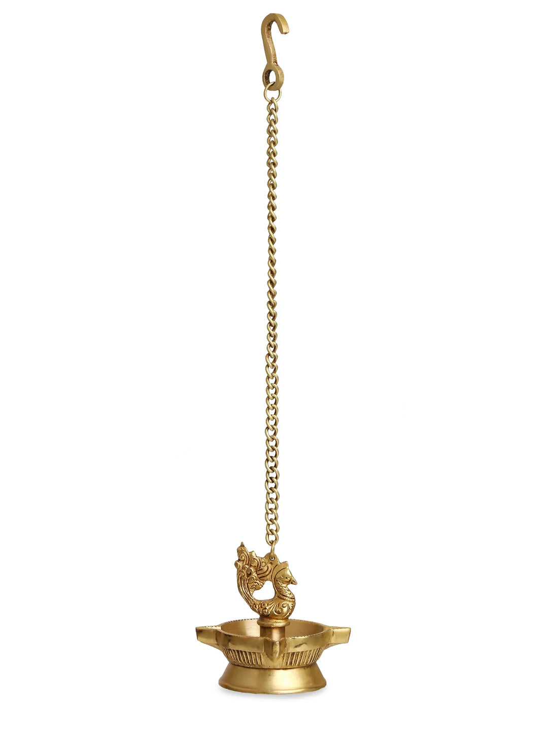 Diya-Peacock Hanging Diya 4(Four) sides | SHOBITAM