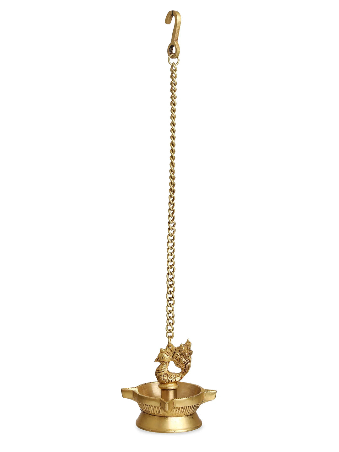 Diya-Peacock Hanging Diya 4(Four) sides | SHOBITAM