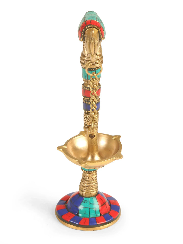 Diya - Brass Parrot Diya | SHOBITAM