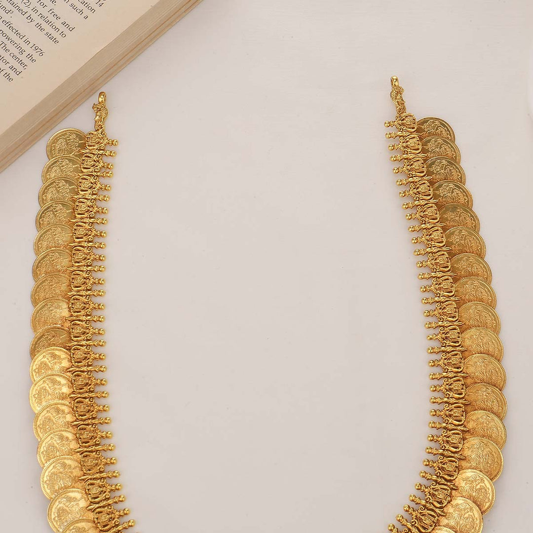 92.5 Pure Silver Unique Nagas Long Necklace with Victorian Pendant