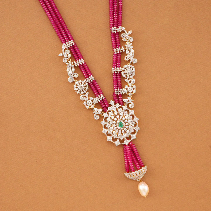 92.5 Silver, Unique Avikam Long Necklace Set