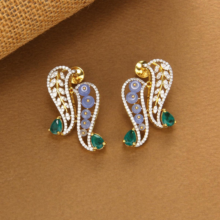 92.5 silver, Amritha Avikam Short Necklace Set | SHOBITAM