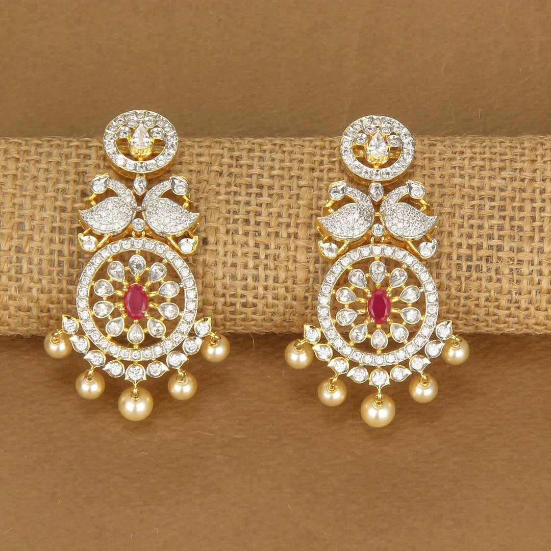 92.5 Silver,Royal Crest Short Necklace Set