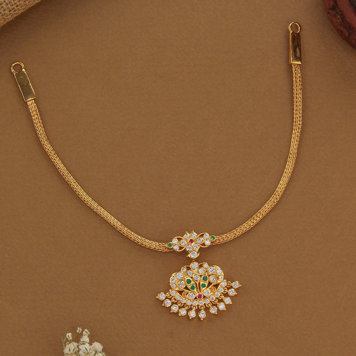 92.5 Silver Classic Attigai Necklace | shobitam