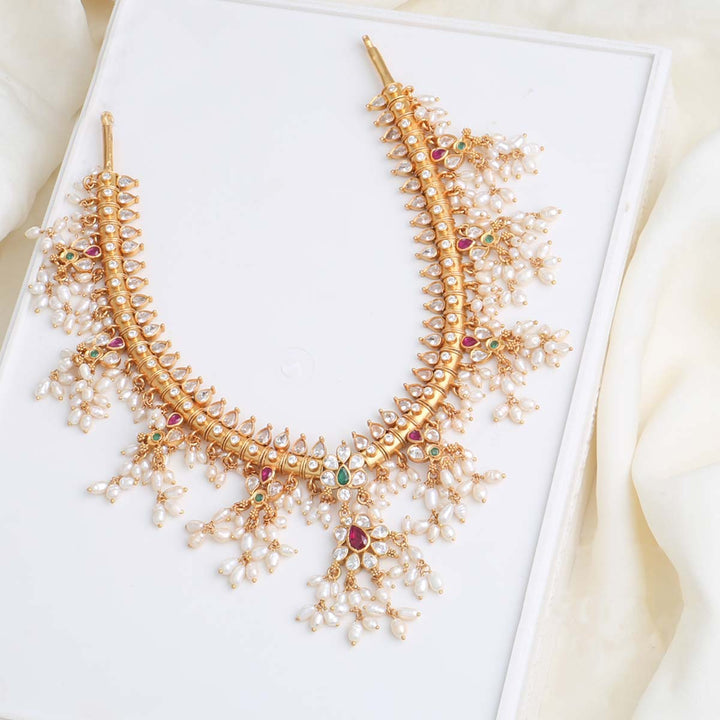 Pure 92.5 Silver Lakhi Guttapusalu Necklace | SHOBITAM