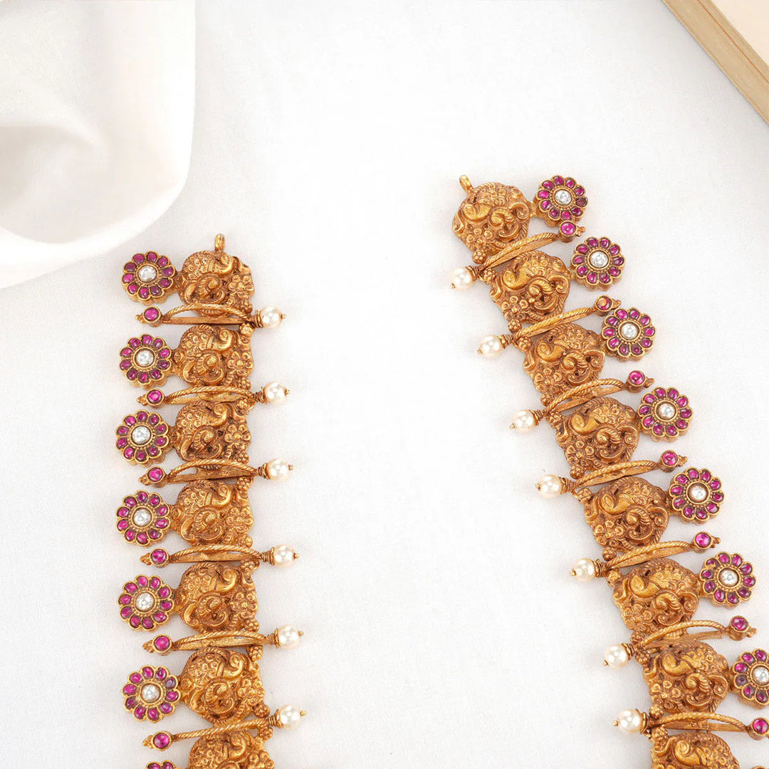 92.5 Silver, Lakshmi and Mandala  Necklace