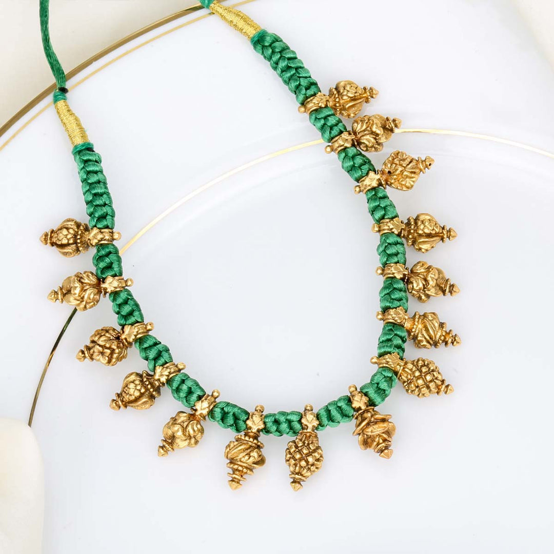 Pure 92.5 Silver Rudhra Rope Necklace | SHOBITAM