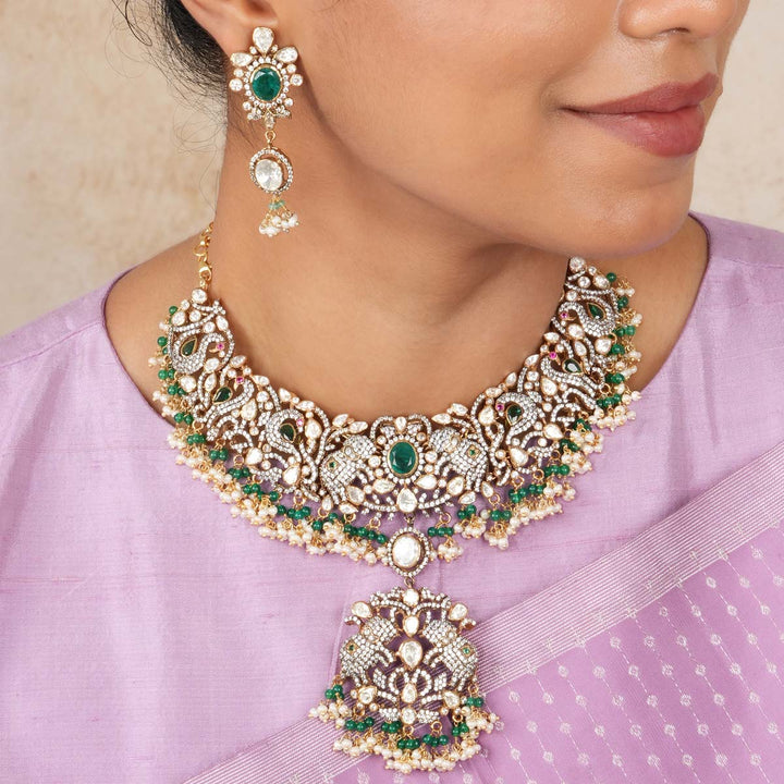 Pure 92.5 Silver, Admirable Victorian Necklace Set
