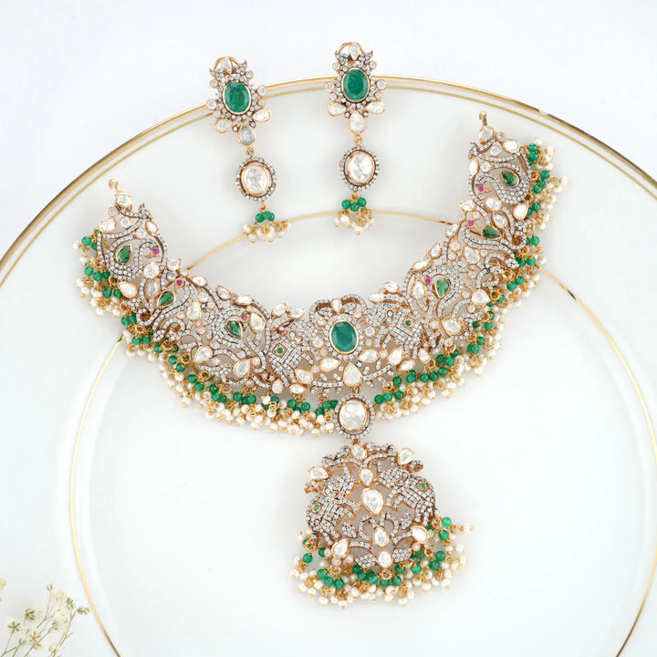 Pure 92.5 Silver, Admirable Victorian Necklace Set