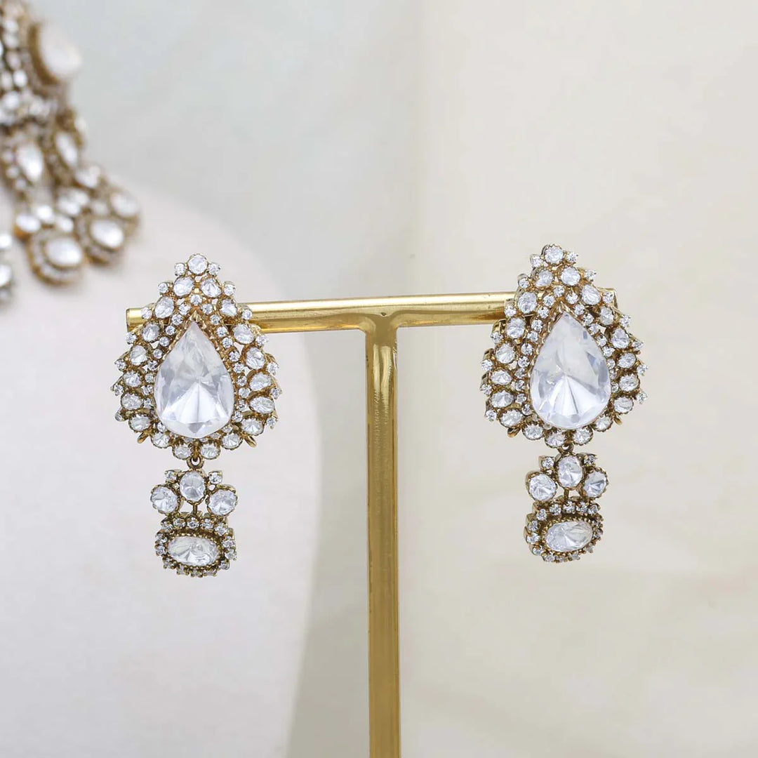 92.5 Silver, Lunar Beauty Victorian Choker Set