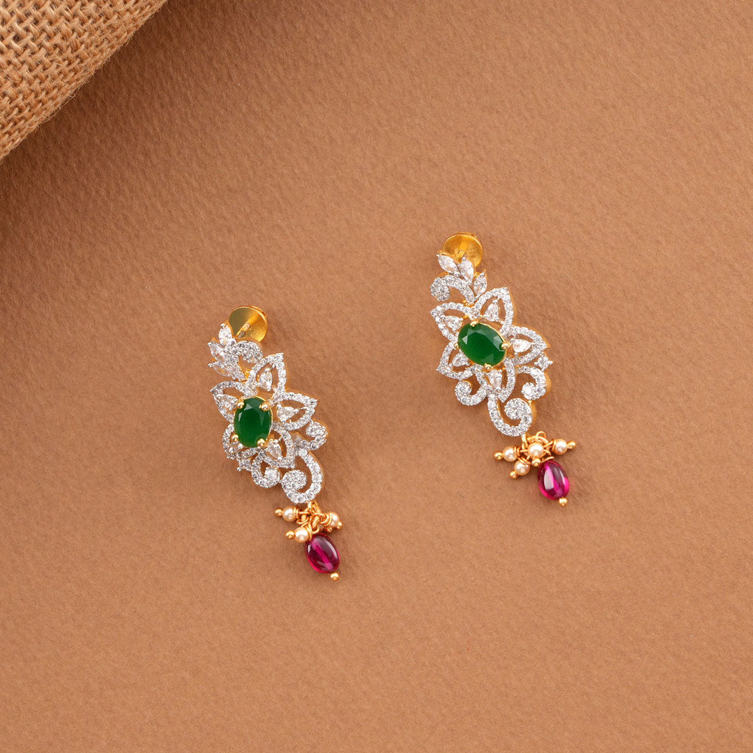 Pure 92.5 Silver Elegance Short Necklace Set | SHOBITAM