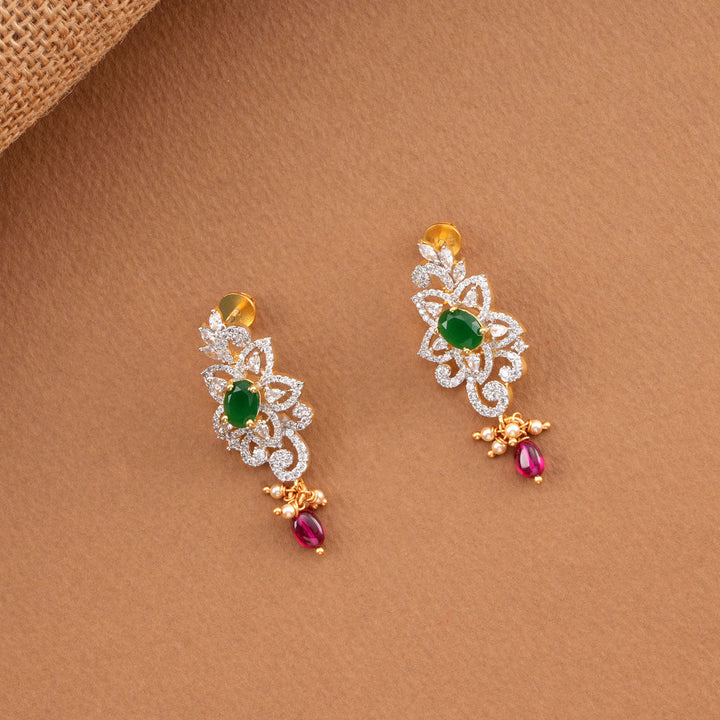 Pure 92.5 Silver Elegance Short Necklace Set | SHOBITAM