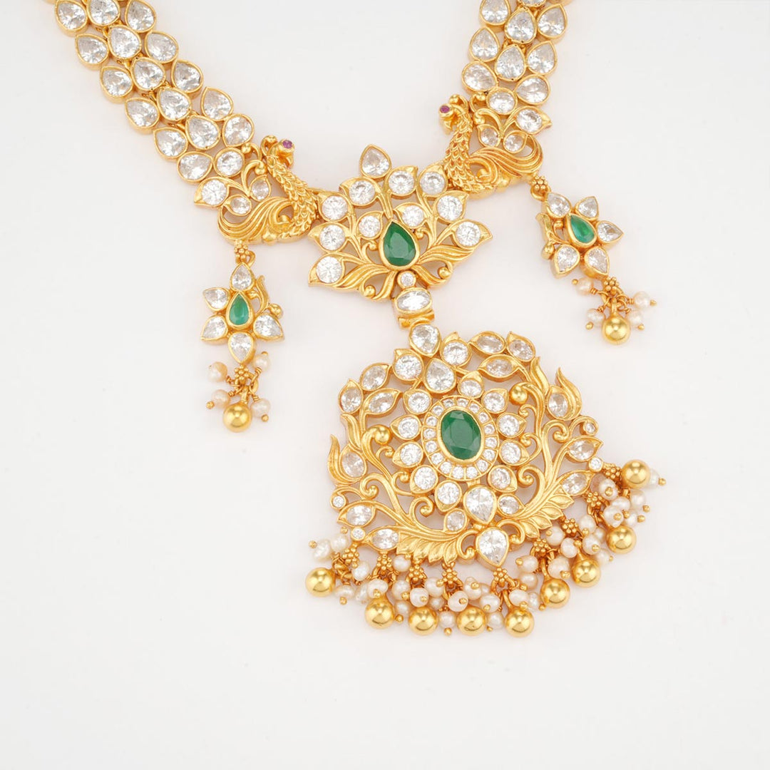 Pure 92.5 Silver Gulika Short Necklace | SHOBITAM