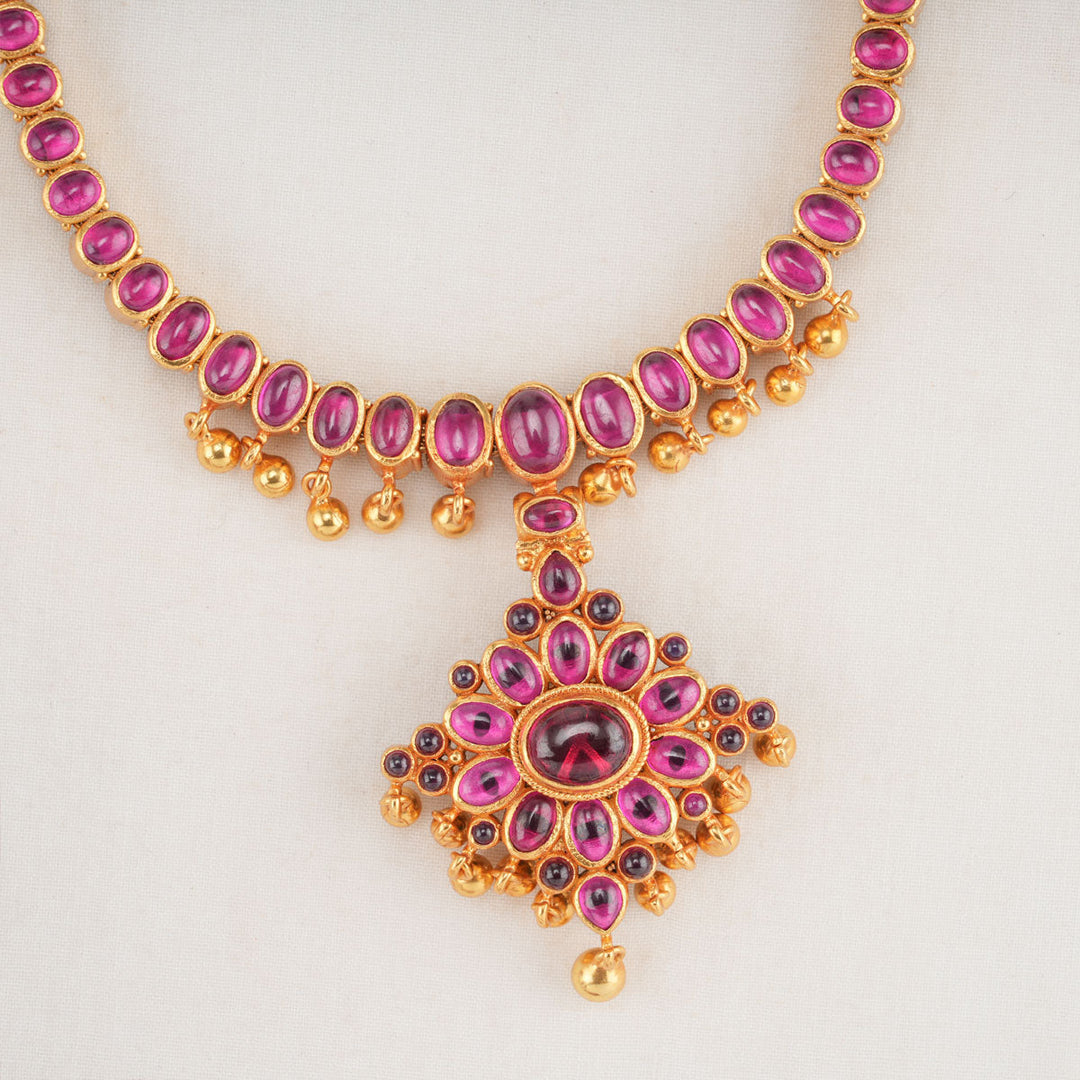 Pure 92.5 Silver Rythami Reversible Necklace | SHOBITAM