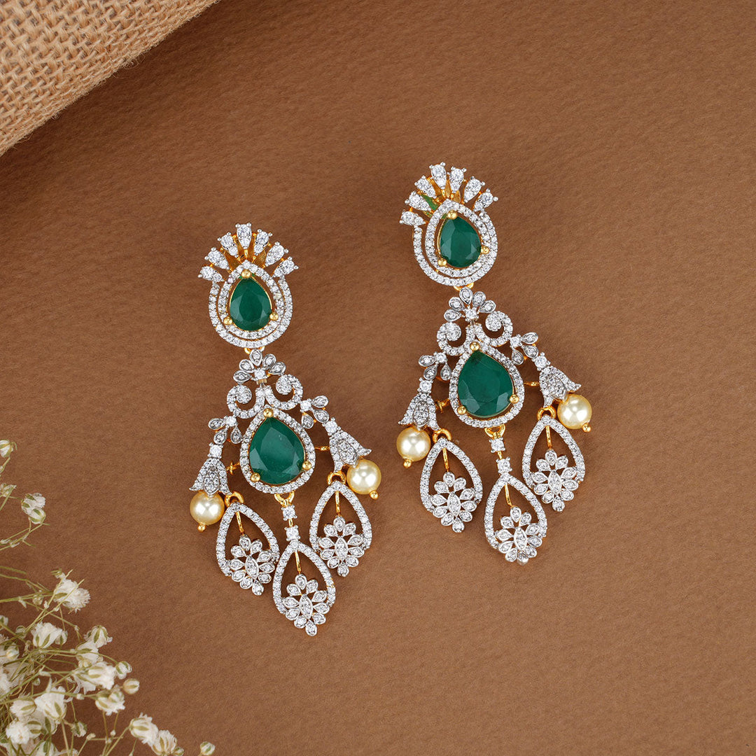 Pure 92.5 Silver Rithka Avikam Long Necklace Set