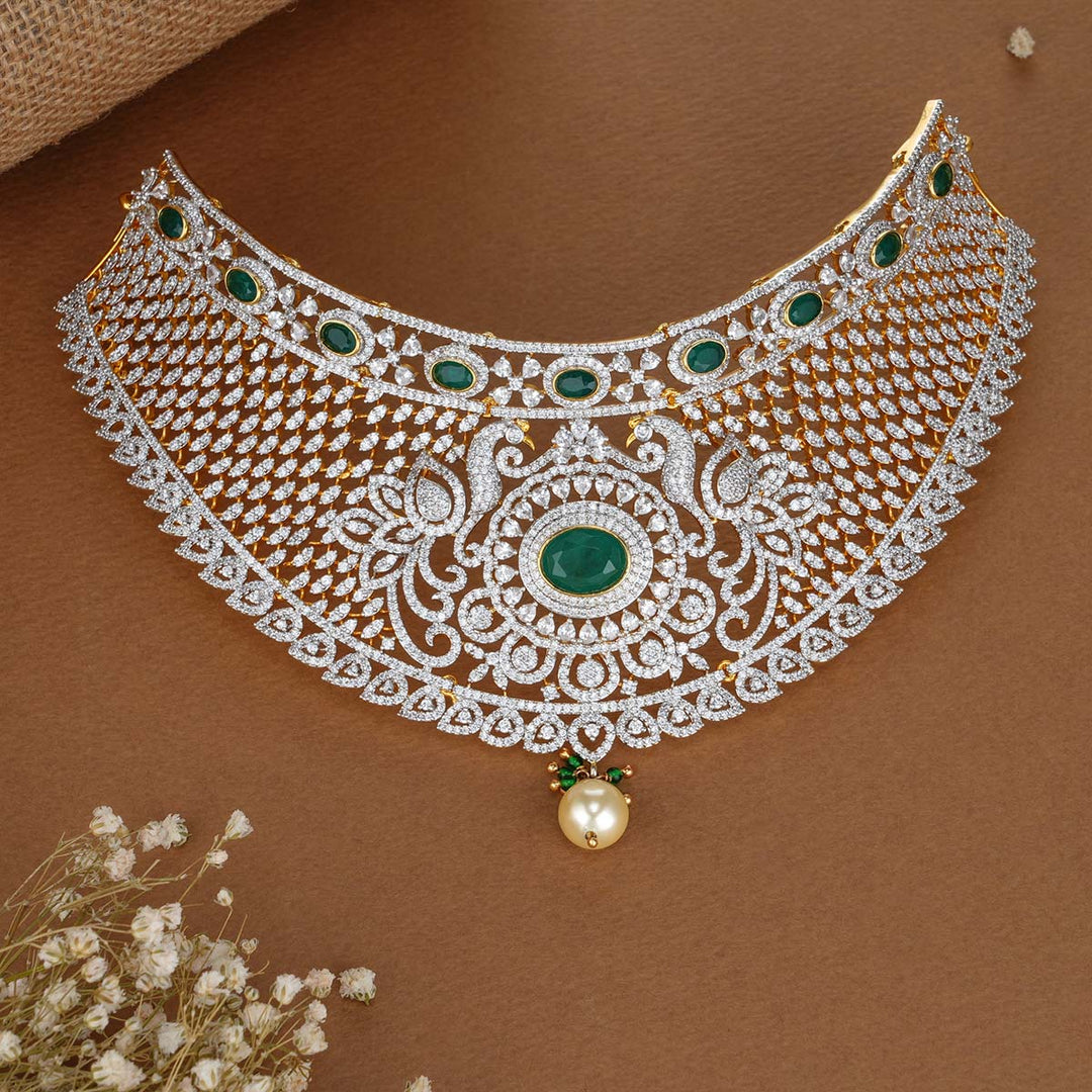 92.5 Silver, Salika Avikam Choker