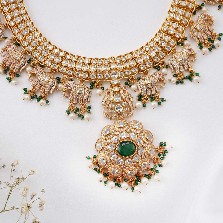 92.5 Silver Delciya Short Necklace