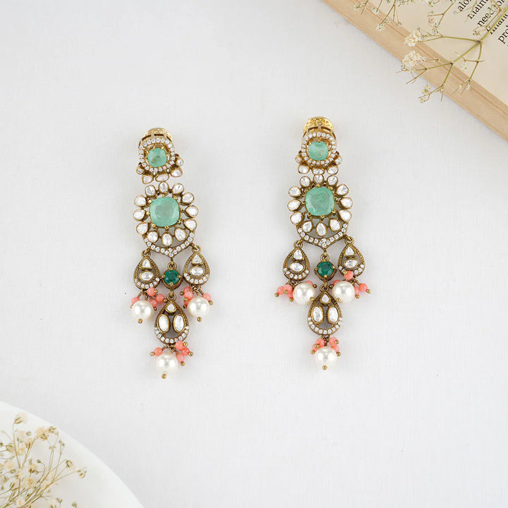 92.5 Pure Silver, Amisha Victorian Choker Set