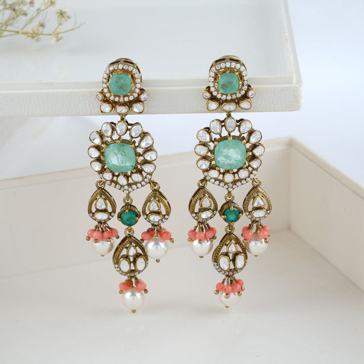 Pure 92.5 Silver Nithilya Victorian Choker Set | SHOBITAM