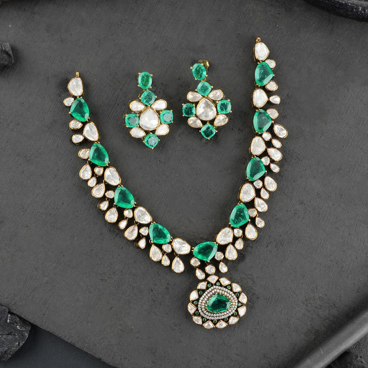 92.5 silver Serena Victorian Necklace Set