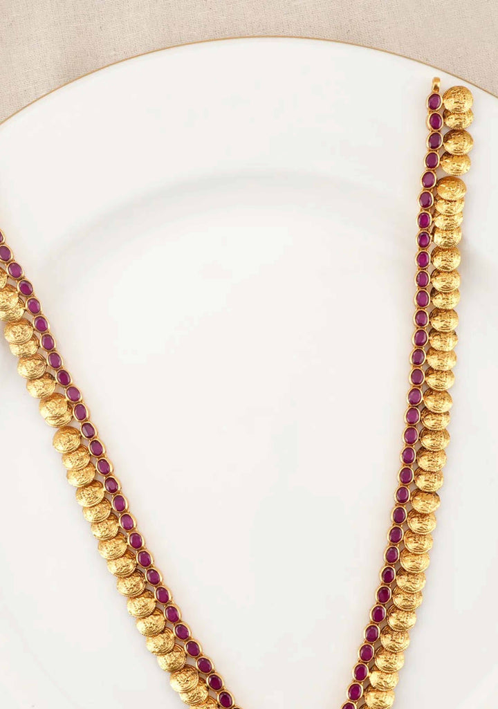 92.5 Vaibhavi Stone Long Necklace