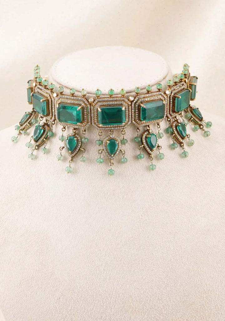 92.5 Pranasha Victorian Choker Set