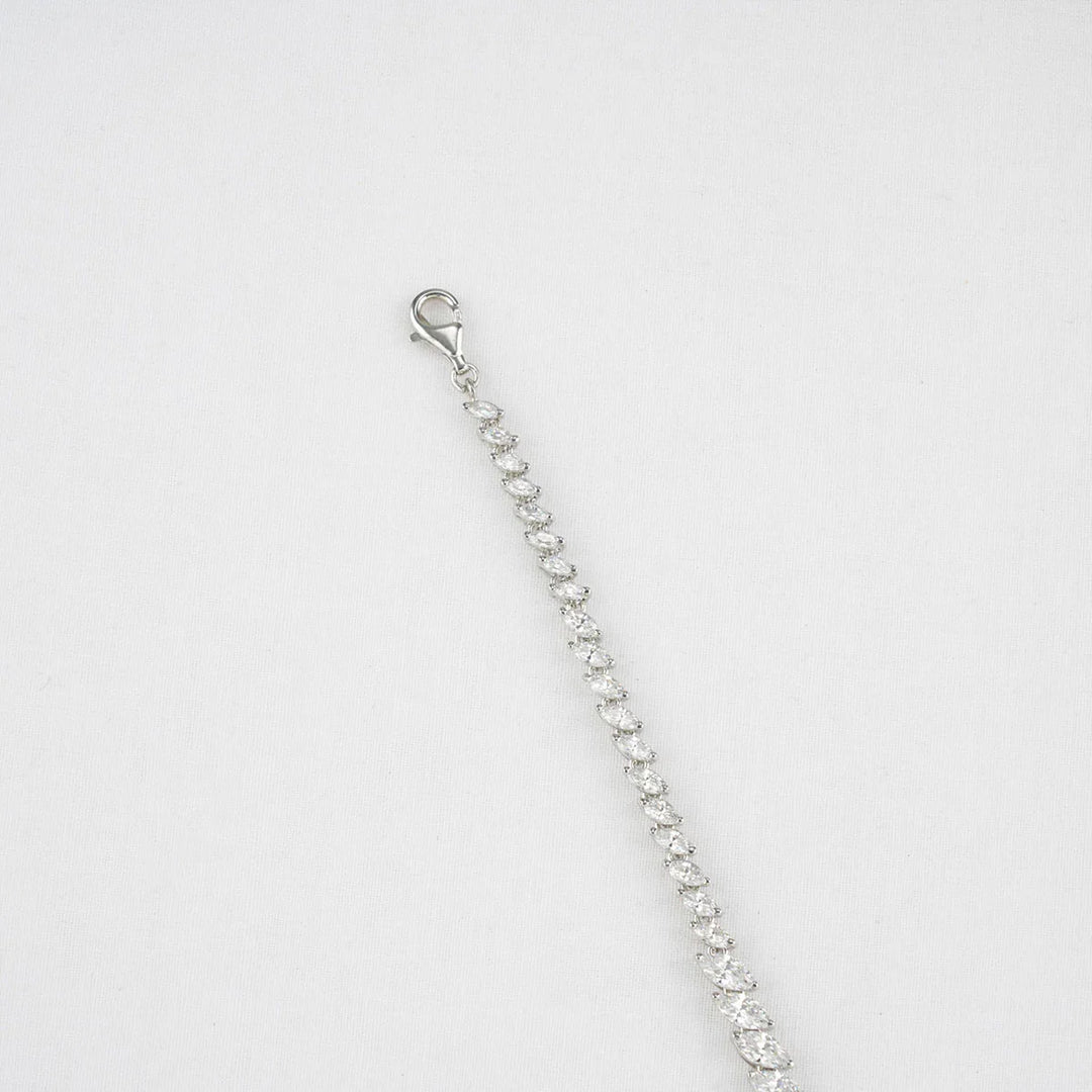 92.5 CZ studded tennis Bracelet