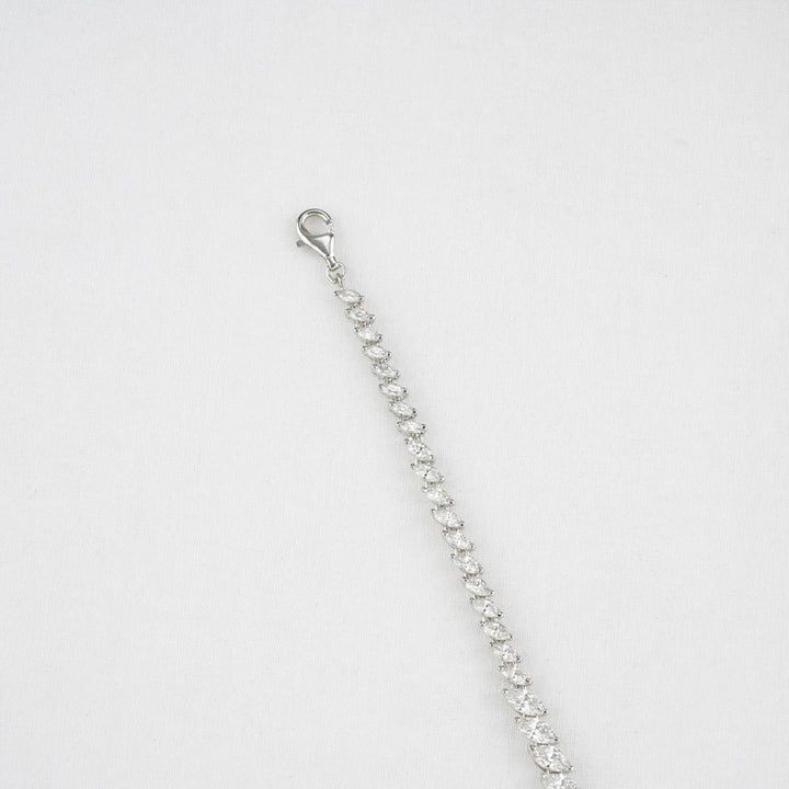 92.5 CZ studded tennis Bracelet