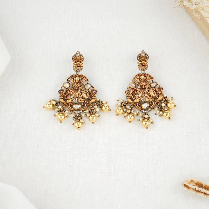925 Silver Sri Lakshmi Pendant set