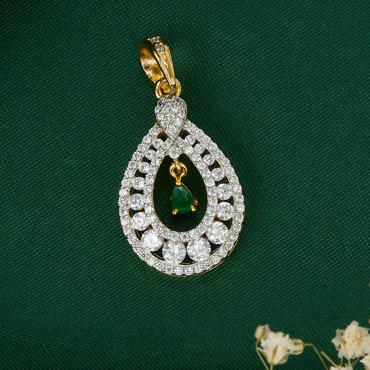 Pure 92.5 Silver Kanta Pendant Set | SHOBITAM