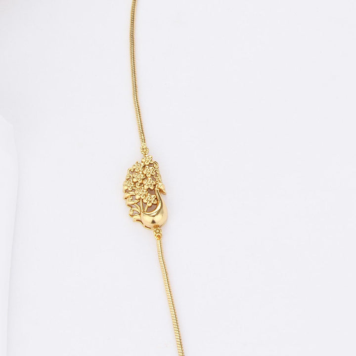 Pure 92.5 Silver Attractive Mugappu Chain | SHOBITAM