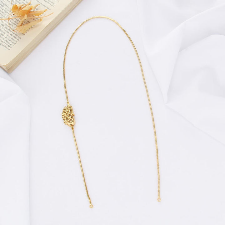 Pure 92.5 Silver Attractive Mugappu Chain | SHOBITAM