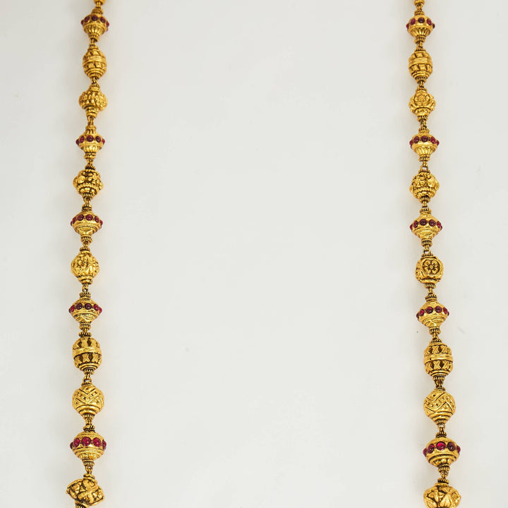 92.5 Silver, Gold Plated, Riyvya Nagas Chain | SHOBITAM