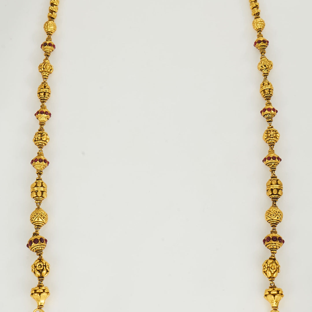 92.5 Silver, Gold Plated, Aarynika Nagas Chain | SHOBITAM
