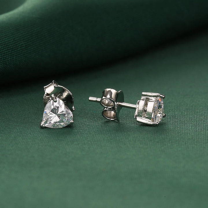 Pure 92.5 Silver Manvi Studs | SHOBITAM
