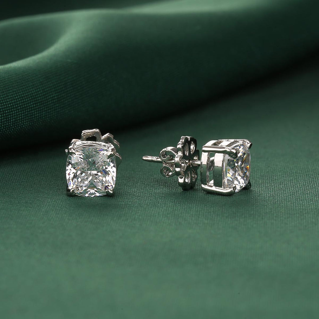 Pure 92.5 Silver Dayal Studs | SHOBITAM