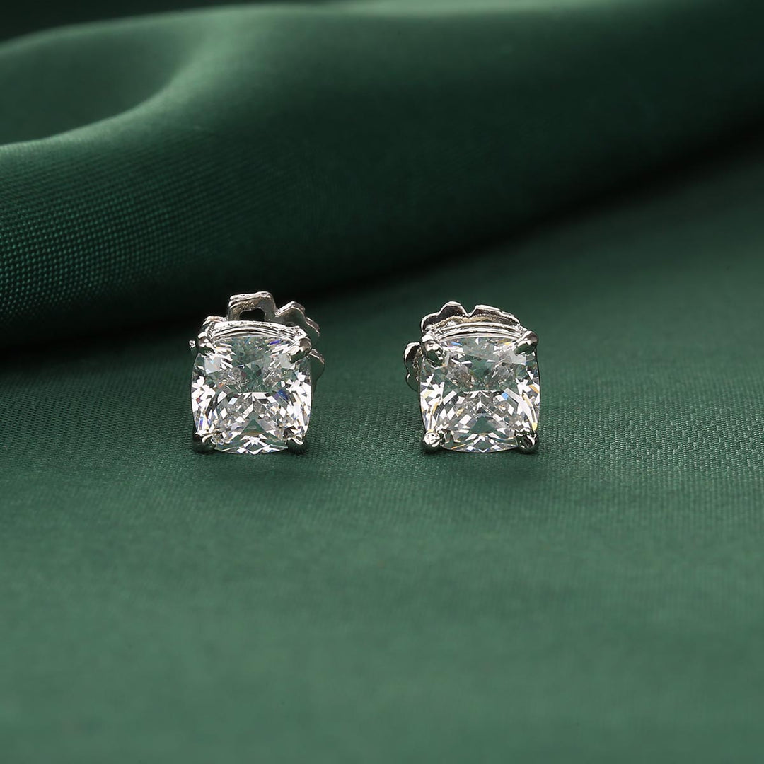 Pure 92.5 Silver Dayal Studs | SHOBITAM