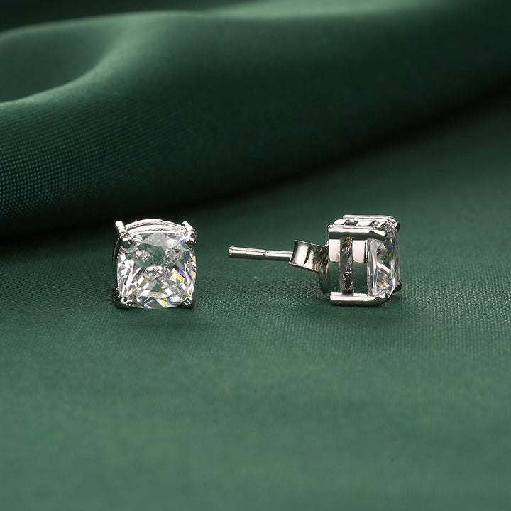 Pure 92.5 Silver Benya Studs | SHOBITAM