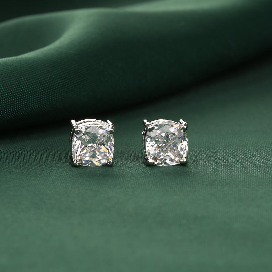 Pure 92.5 Silver Benya Studs | SHOBITAM