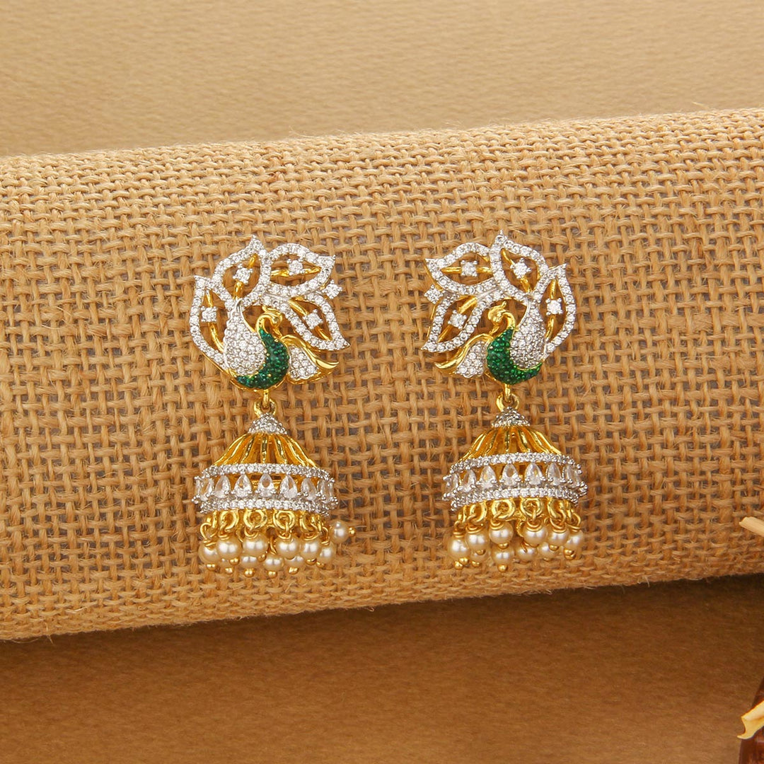 9.25 silver Vishala Avikam Jhumkas | SHOBITAM
